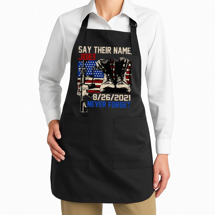Say Ir Names Joe Names Of Fallen Soldiers 13 Heroes Apron