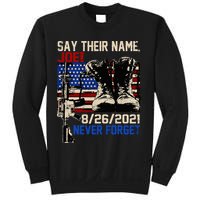 Say Ir Names Joe Names Of Fallen Soldiers 13 Heroes Sweatshirt