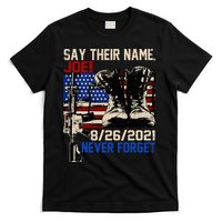 Say Ir Names Joe Names Of Fallen Soldiers 13 Heroes T-Shirt