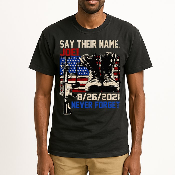 Say Ir Names Joe Names Of Fallen Soldiers 13 Heroes Tall T-Shirt