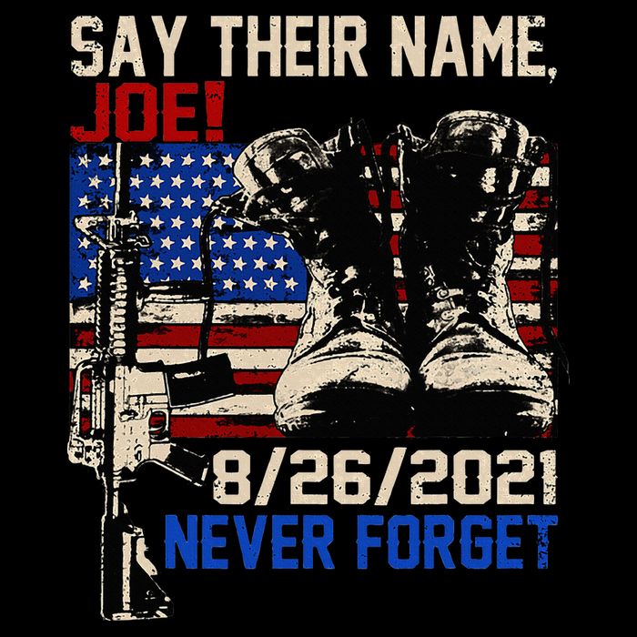 Say Ir Names Joe Names Of Fallen Soldiers 13 Heroes 7-Panel Snapback Hat