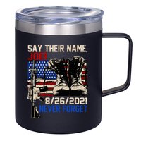 Say Ir Names Joe Names Of Fallen Soldiers 13 Heroes 12oz Stainless Steel Coffee Mug
