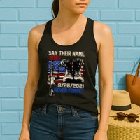 Say Ir Names Joe Names Of Fallen Soldiers 13 Heroes Womens Tank Top