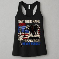 Say Ir Names Joe Names Of Fallen Soldiers 13 Heroes Womens Tank Top