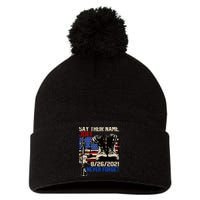 Say Ir Names Joe Names Of Fallen Soldiers 13 Heroes Pom Pom 12in Knit Beanie