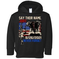 Say Ir Names Joe Names Of Fallen Soldiers 13 Heroes Toddler Hoodie