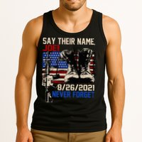 Say Ir Names Joe Names Of Fallen Soldiers 13 Heroes Tank Top