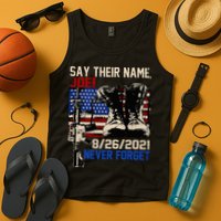 Say Ir Names Joe Names Of Fallen Soldiers 13 Heroes Tank Top