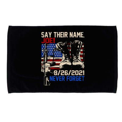 Say Ir Names Joe Names Of Fallen Soldiers 13 Heroes Microfiber Hand Towel