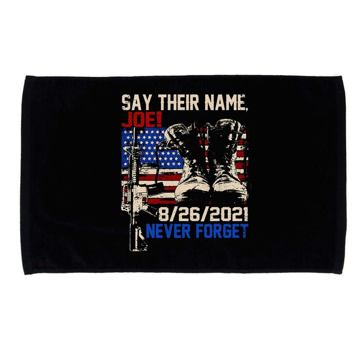 Say Ir Names Joe Names Of Fallen Soldiers 13 Heroes Microfiber Hand Towel