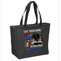Say Ir Names Joe Names Of Fallen Soldiers 13 Heroes Zip Tote Bag