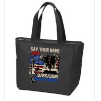 Say Ir Names Joe Names Of Fallen Soldiers 13 Heroes Zip Tote Bag