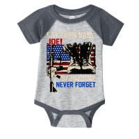 Say Ir Names Joe Names Of Fallen Soldiers 13 Heroes Infant Baby Jersey Bodysuit