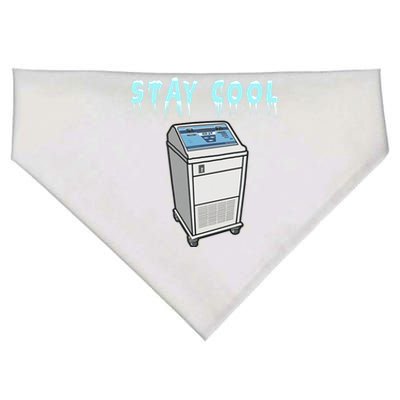 Stay Icu Nurse Week Cute Critical Care Nursing Rn Sicu Micu Cute Gift USA-Made Doggie Bandana