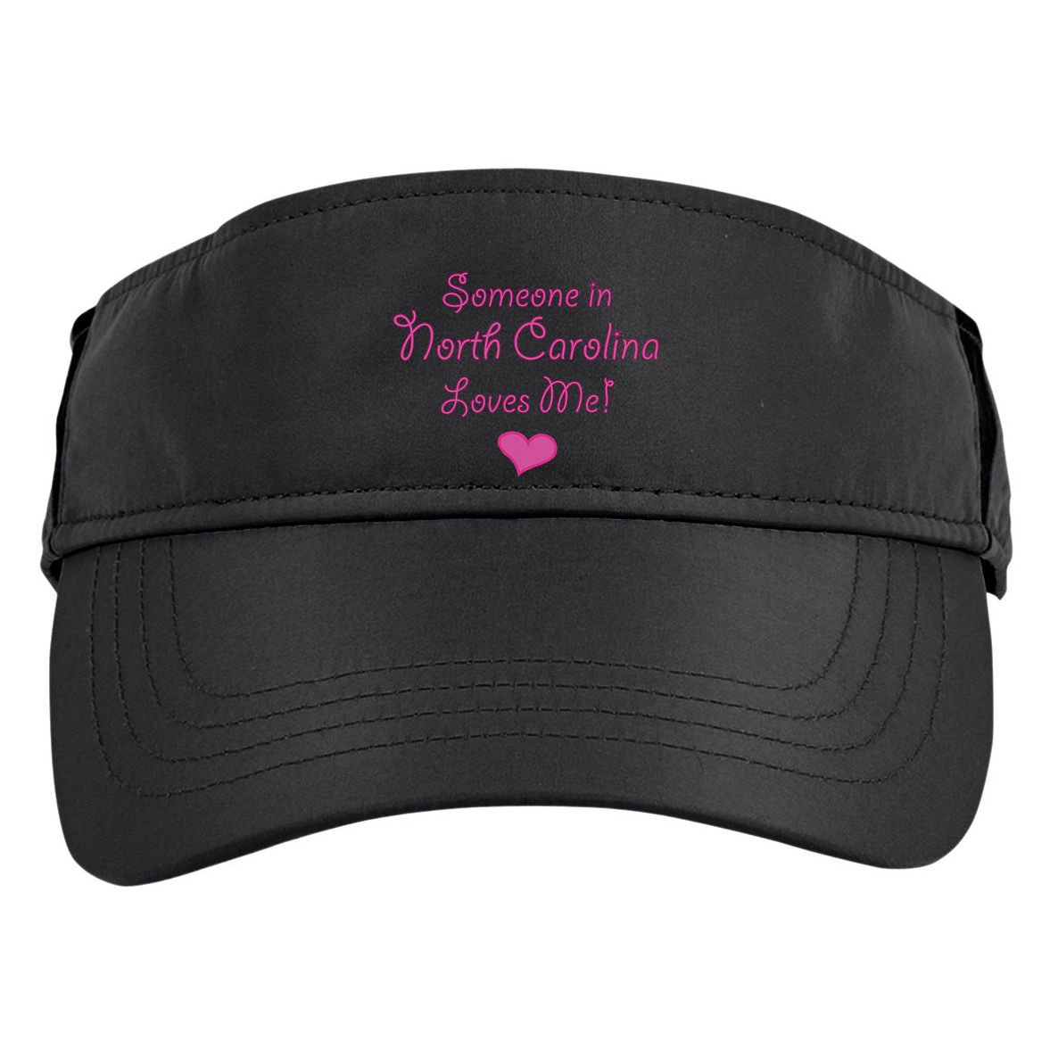 Someone In North Carolina Loves Me Adult Drive Performance Visor
