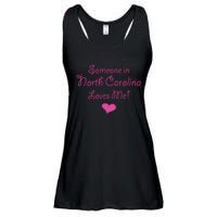 Someone In North Carolina Loves Me Ladies Essential Flowy Tank