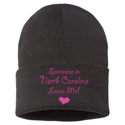 Someone In North Carolina Loves Me Sustainable Knit Beanie