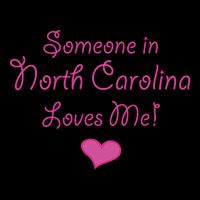 Someone In North Carolina Loves Me Zip Tote Bag