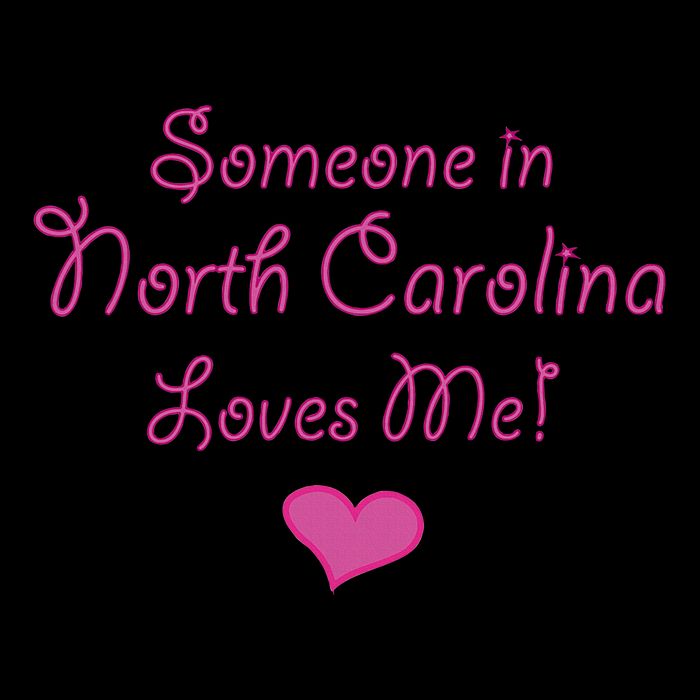 Someone In North Carolina Loves Me Zip Tote Bag