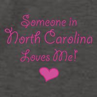 Someone In North Carolina Loves Me Vector Backpack