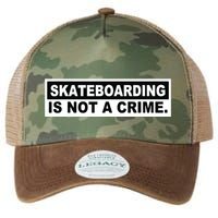 Skateboarding Is Not A Crime Cool Design Legacy Tie Dye Trucker Hat