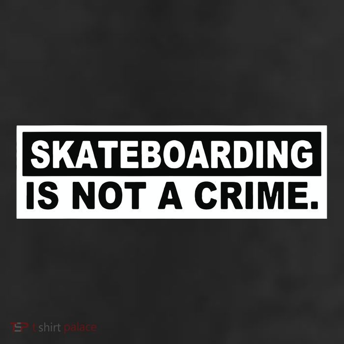 Skateboarding Is Not A Crime Cool Design 11oz C Handle Ceramic Mug