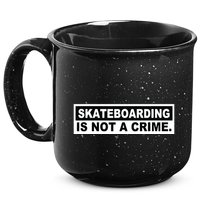 Skateboarding Is Not A Crime Cool Design 15oz Campfire Ceramic Mug