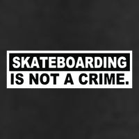 Skateboarding Is Not A Crime Cool Design 15oz Campfire Ceramic Mug