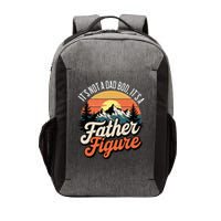 S It'S Not A Dad Bod It'S A Father Figure Retro Vector Backpack