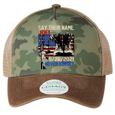 Say Ir Names Joe Names Of Fallen Soldiers 13 Heroes Legacy Tie Dye Trucker Hat