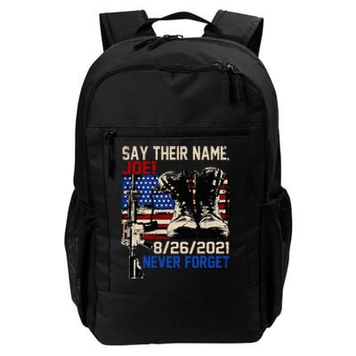 Say Ir Names Joe Names Of Fallen Soldiers 13 Heroes Daily Commute Backpack