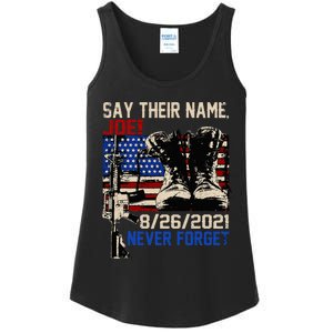 Say Ir Names Joe Names Of Fallen Soldiers 13 Heroes Ladies Essential Tank