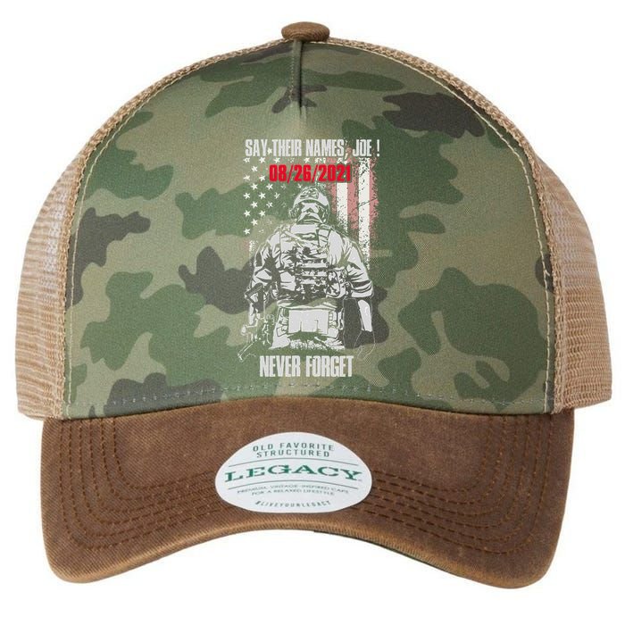 Say Ir Names Joe Names Of Fallen Soldiers 13 Heroes Legacy Tie Dye Trucker Hat
