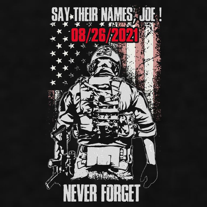 Say Ir Names Joe Names Of Fallen Soldiers 13 Heroes Ladies PosiCharge Tri-Blend Wicking Tank