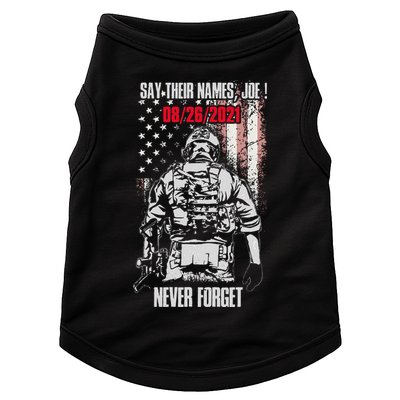 Say Ir Names Joe Names Of Fallen Soldiers 13 Heroes Doggie Tank