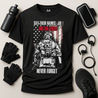 Say Ir Names Joe Names Of Fallen Soldiers 13 Heroes Performance Shirt