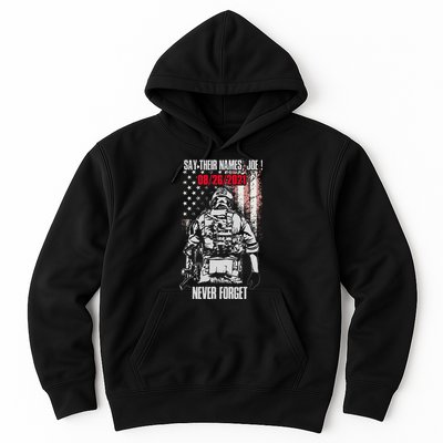Say Ir Names Joe Names Of Fallen Soldiers 13 Heroes Hoodie