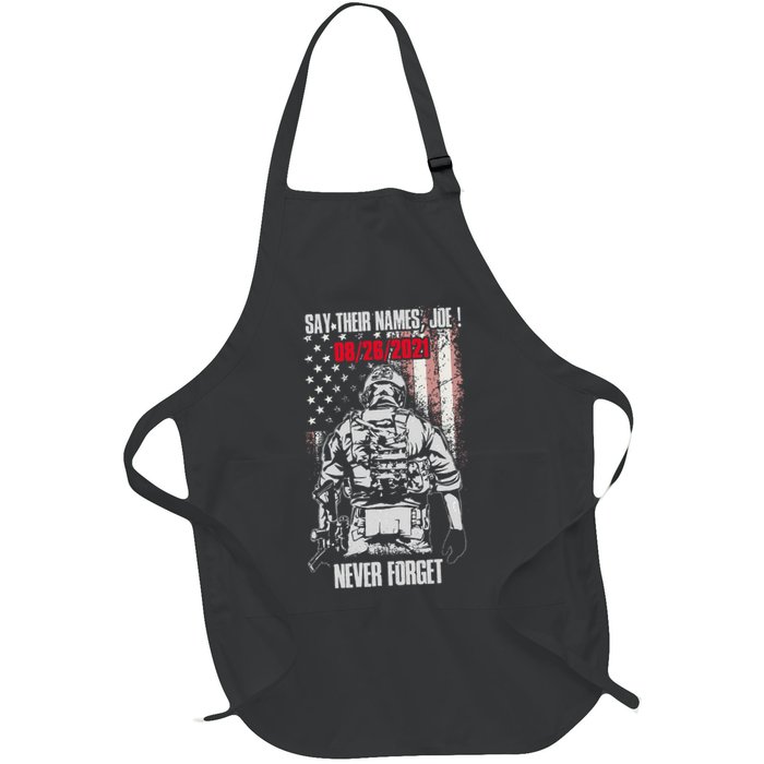 Say Ir Names Joe Names Of Fallen Soldiers 13 Heroes Apron