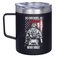 Say Ir Names Joe Names Of Fallen Soldiers 13 Heroes 12oz Stainless Steel Coffee Mug