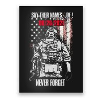 Say Ir Names Joe Names Of Fallen Soldiers 13 Heroes Poster