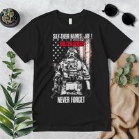 Say Ir Names Joe Names Of Fallen Soldiers 13 Heroes Premium T-Shirt
