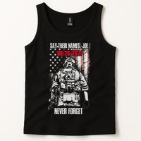 Say Ir Names Joe Names Of Fallen Soldiers 13 Heroes Tank Top