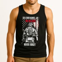 Say Ir Names Joe Names Of Fallen Soldiers 13 Heroes Tank Top