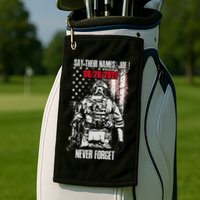 Say Ir Names Joe Names Of Fallen Soldiers 13 Heroes Golf Towel