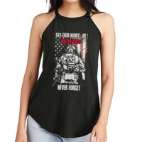 Say Ir Names Joe Names Of Fallen Soldiers 13 Heroes Women's Perfect Tri Rocker Tank