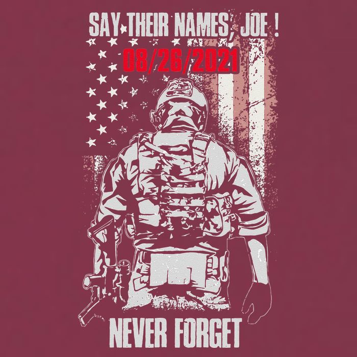 Say Ir Names Joe Names Of Fallen Soldiers 13 Heroes 16oz Travel Tumbler
