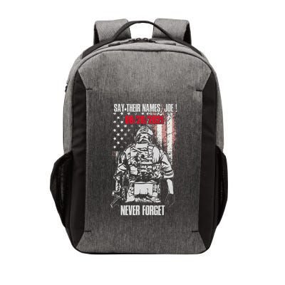 Say Ir Names Joe Names Of Fallen Soldiers 13 Heroes Vector Backpack