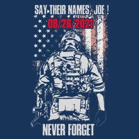 Say Ir Names Joe Names Of Fallen Soldiers 13 Heroes Infant Baby Jersey Bodysuit