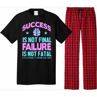 Success Is Not Final Failure Is Not Fatal Pajama Set