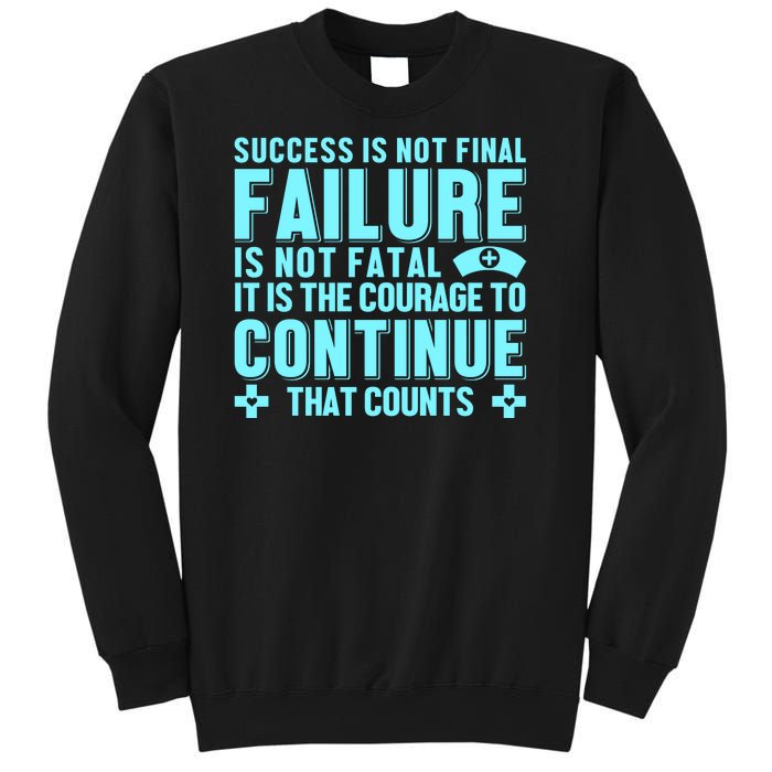 Success Is Not Final Failure Sweatshirt